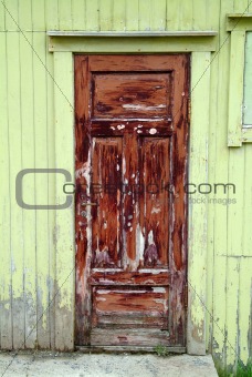 Wheathered door