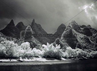 cruising down the Li river