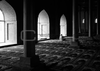 Praying in a Mosque