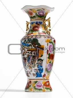 vase with ornament