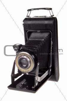 Vintage Folder Bellows Camera