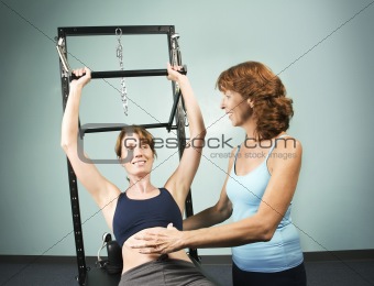 Pilates with a Trainer