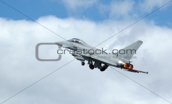euro fighter take-off
