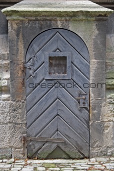Old church door.