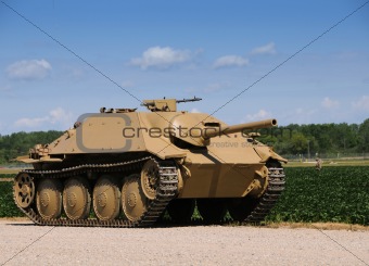 World War II era tank