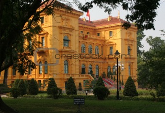 President Palace Hanoi Vietnam