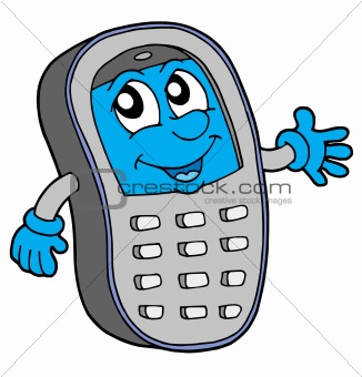 Cell phone vector illustration