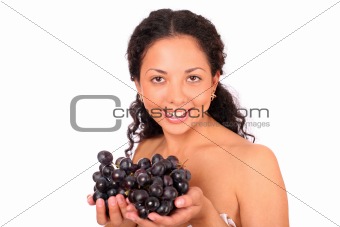 Tasty bunches of grape!