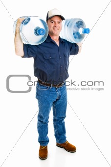Strong Water Delivery Man