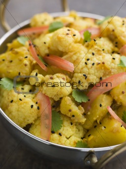 Gobi Aloo - Spiced Cauliflower and Potato
