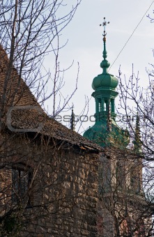 Lviv-City architecture fragment
