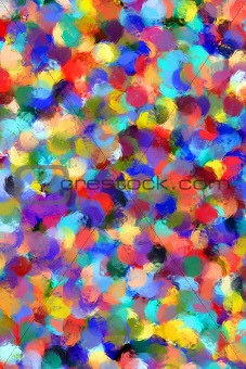 Abstract painting styled background