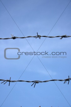  barbed wire 