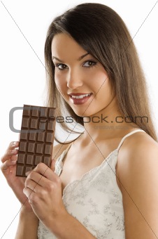 block of chocolate