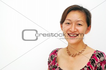 Blissful Chinese Lady