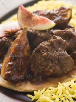 Maans Anjeer - Slow cooked Lamb with Fresh Figs