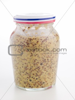 Jar of Dijon Grain Mustard