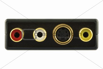 Video and audio connectors