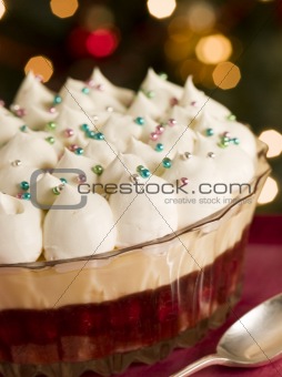 Christmas Spiced Sherry Trifle