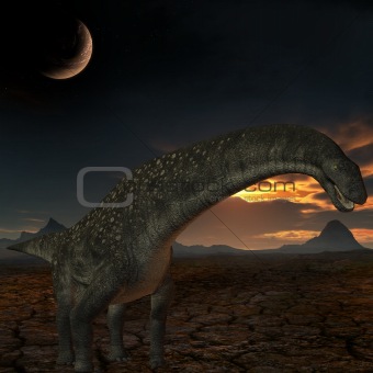 Titanosaurus colberti-3D Dinosaur
