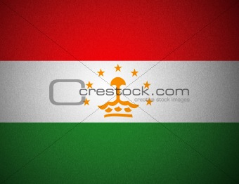 vector national Flag of Tajikistan