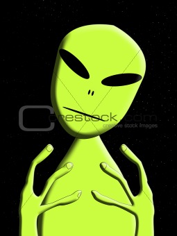 Alien In Space