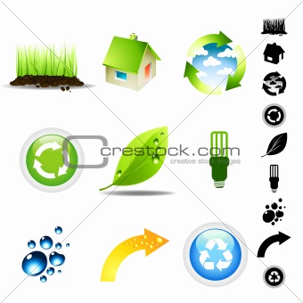 Environment Icon Set