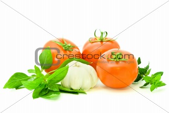 ripe fresh vegetables