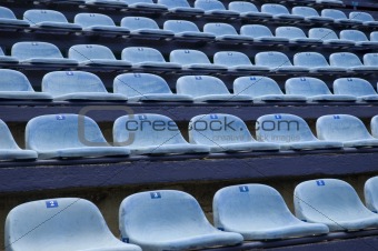 empty stadim seats