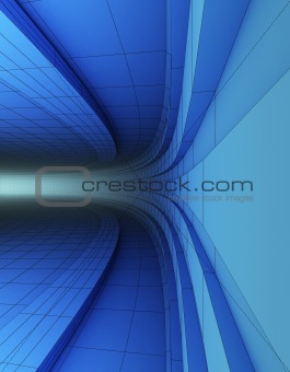 3d abstract structure