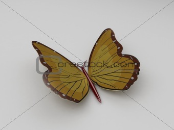 three dimensional butterfly