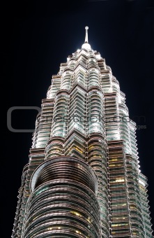 Petronas Tower in Kuala Lumpur, Malaysia 
