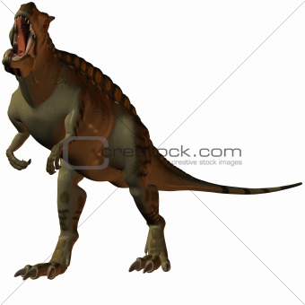 Acrocanthosaurus-3D Dinosaur