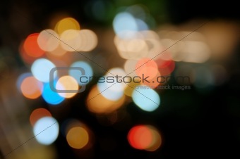 Colorful blurs