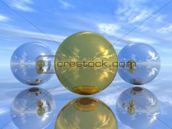 Mirror spheres 