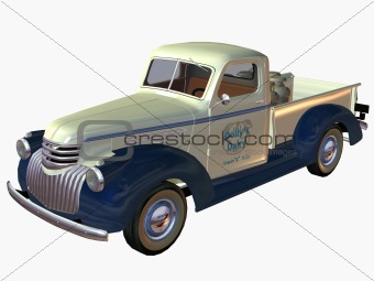 1941 Pickup Truck-Dairy