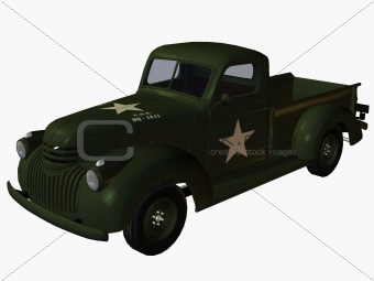 1941 Pickup Truck-Military