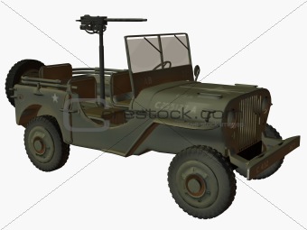 WWII-USA Jeep