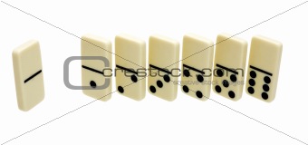 seven domino's dice