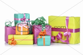 Assortment of gift boxes