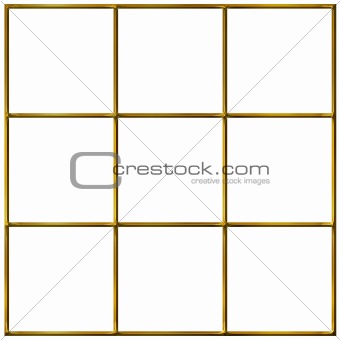 3D Golden Grid