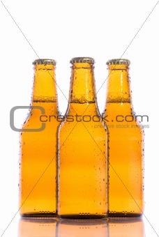 Three isolated cool Beers