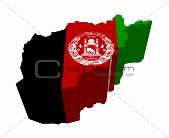 afghanistan's map