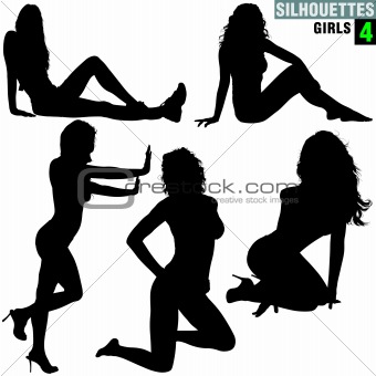 Girls Silhouettes 04