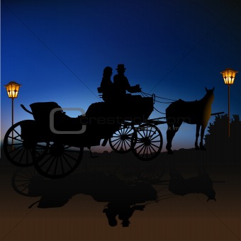 Carriage Silhouette B