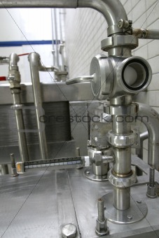 valves in dairy factory