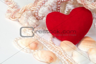 heart and pearls