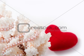pearls and corals