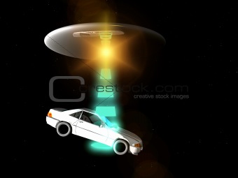 Car And UFO 65
