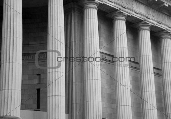 Courthouse Pillars